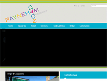 Tablet Screenshot of paynehamroad.com